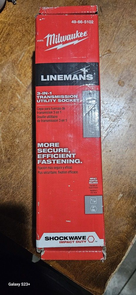 Milwaukee 3in1 Transmission Utility Socket