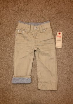 Baby levis jeans size 12 months NEW