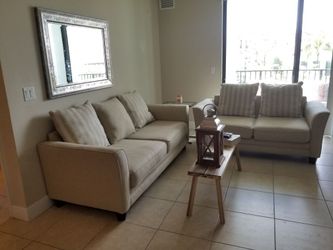 Couch with love seat