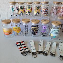 Lot Of Assorted Cups And Accessories 