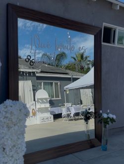 Extra large mirror
