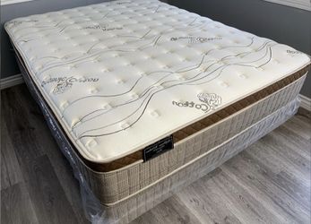 King Organic Cloud Edition Europillow Top 12inch Matres!