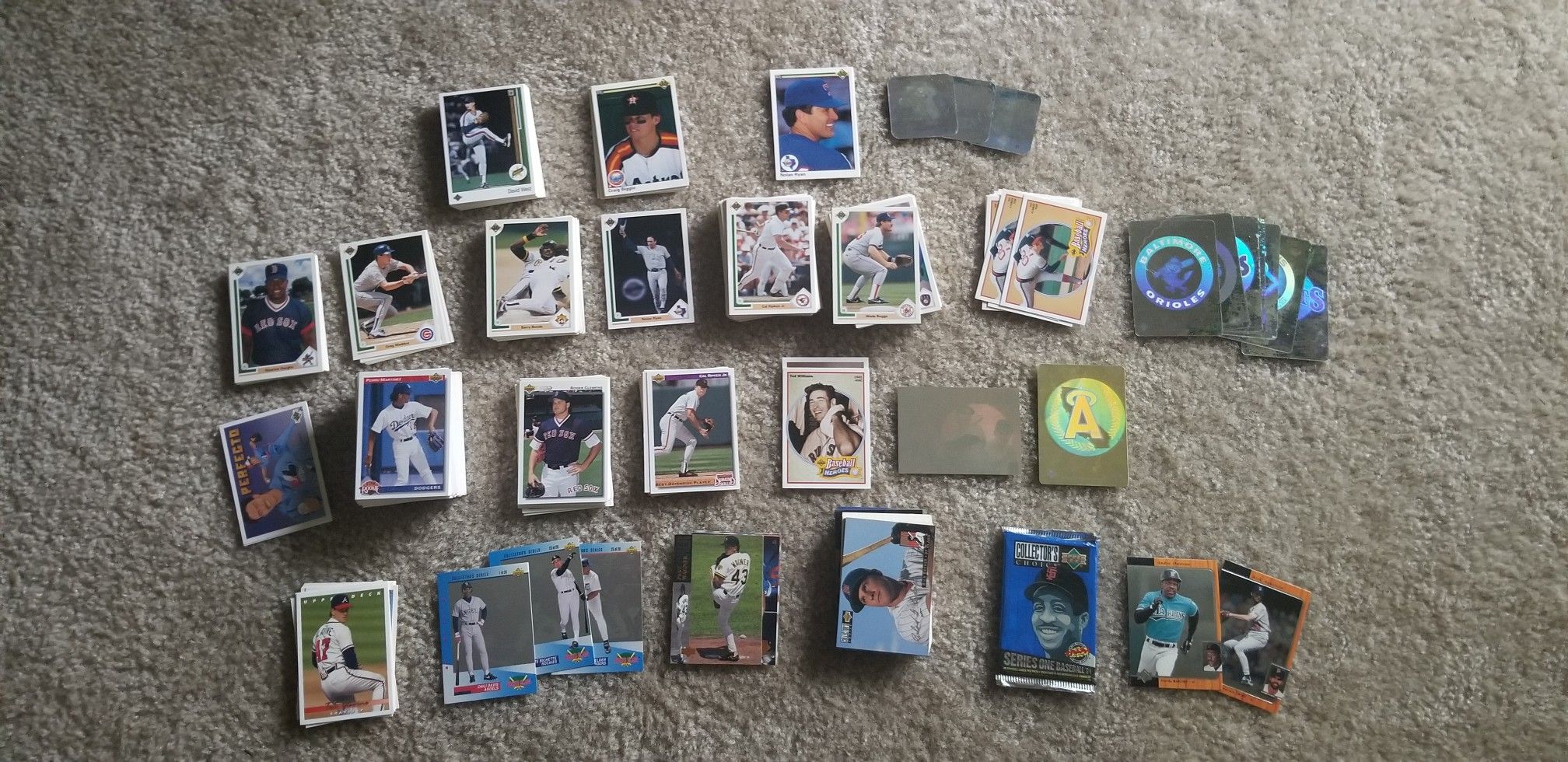 Assorted Upper Deck Baseball Cards