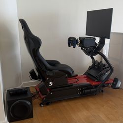 Pro Racing Simulator – Fanatec DD1 F1 – RSEAT S1 – 4K – PS5 Compatible