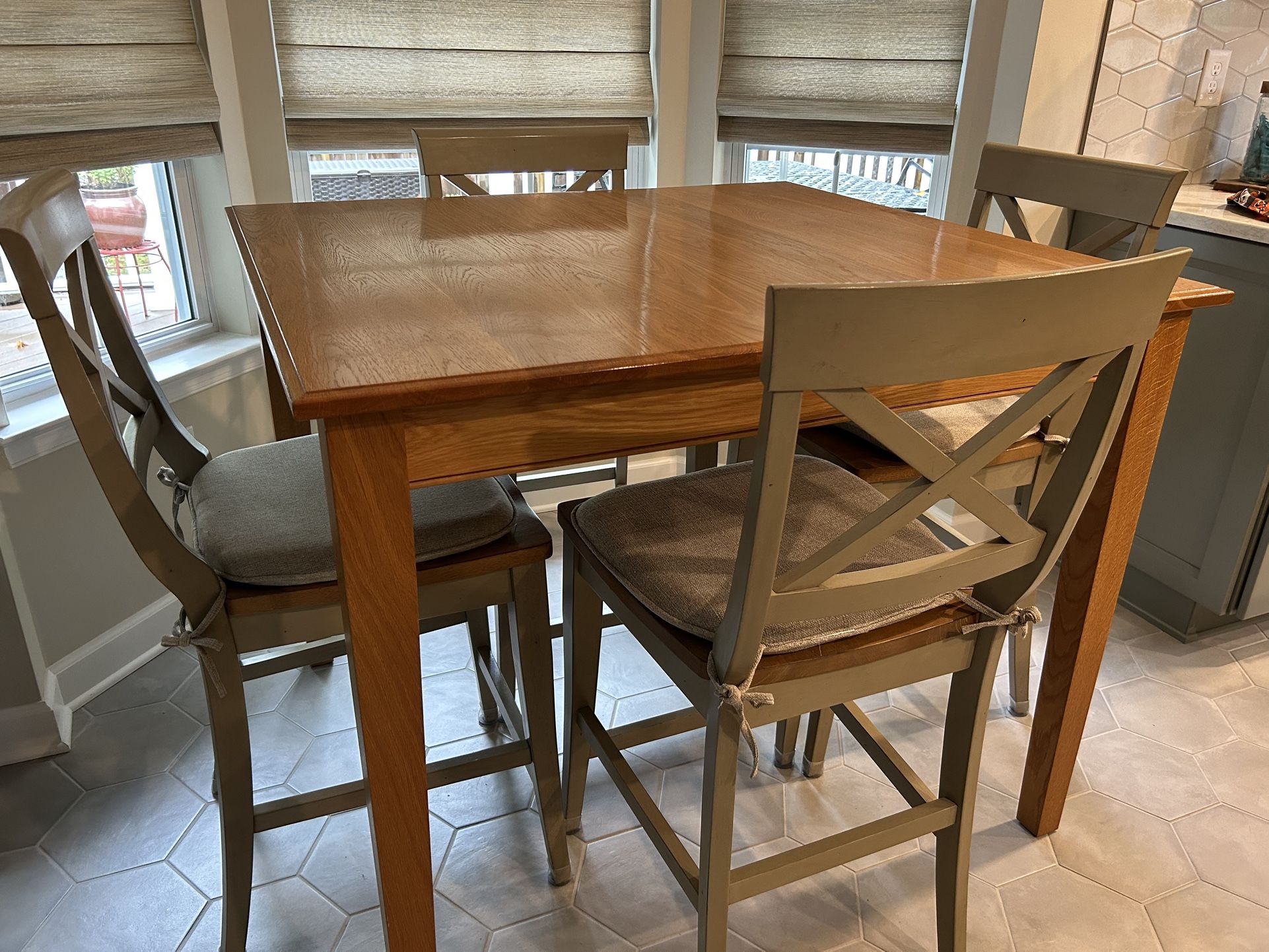 Handmade Table Plus 4 Chairs