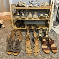 Women’s size 10-11 fall heels and shoes