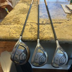 GX-7  Driver-Wood Set 14* 18* 21* Graphite Senior & Regular Flex 45G Mens RH