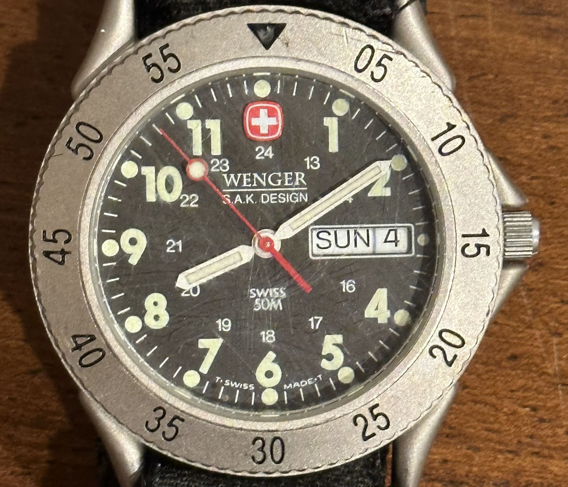Vintage Swiss Army Wenger Watch