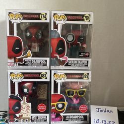 Deadpool Funko Pops 