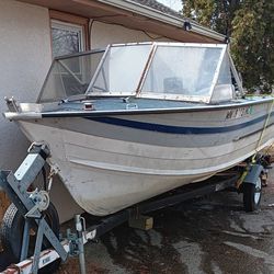 Starcraft 16ft Aluminum Hull O/B