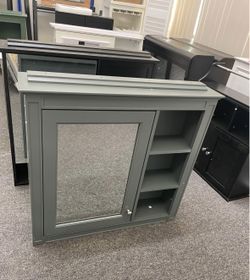 Assembled New 30” Bathroom,Medicine Cabinet, Storage Cabinet, with Mirror,Artificial Board,Wall Moun