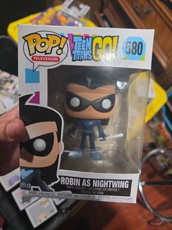 Funko Pop Teen Titans Go Robin as Nightwing #580