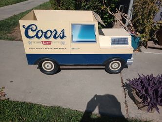 Coors Banquet Beer Delivery Truck Display
