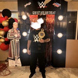 WWE Birthday Decor Everything Minus  Big Cody 