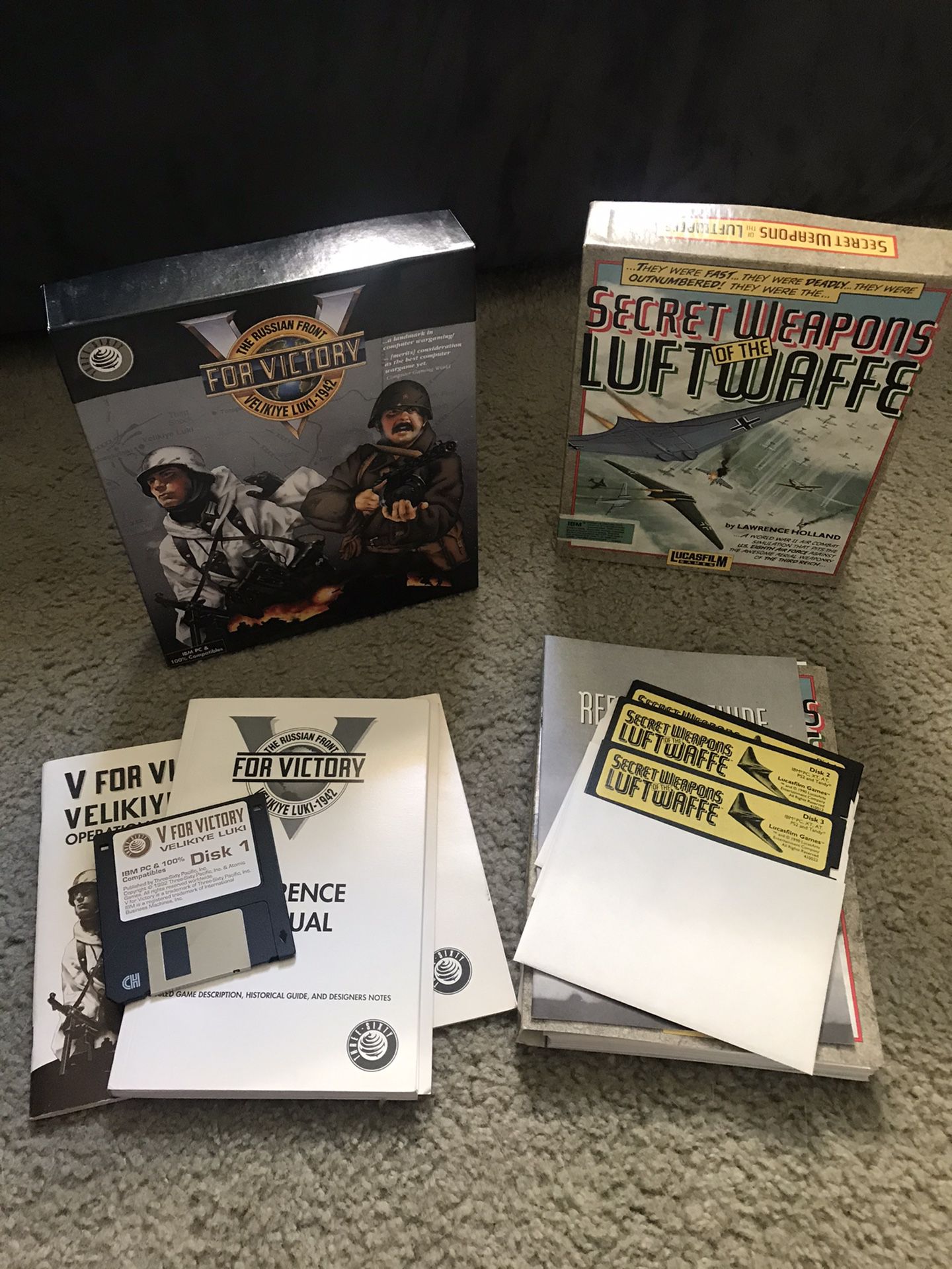 Vintage War Computer Games