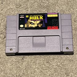 The Incredible Hulk (Super Nintendo, 1994) SNES Cartridge Only Tested