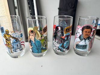 Star Wars Burger King glasses from the 80’s Vintage