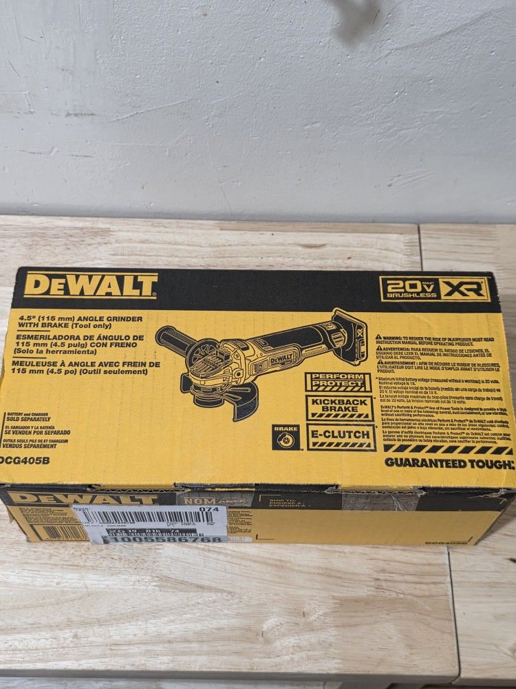 Dewalt Angle Grinder