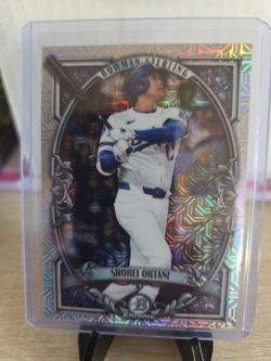 Dodgers  Shohei  Ohtani  Refractor  Card