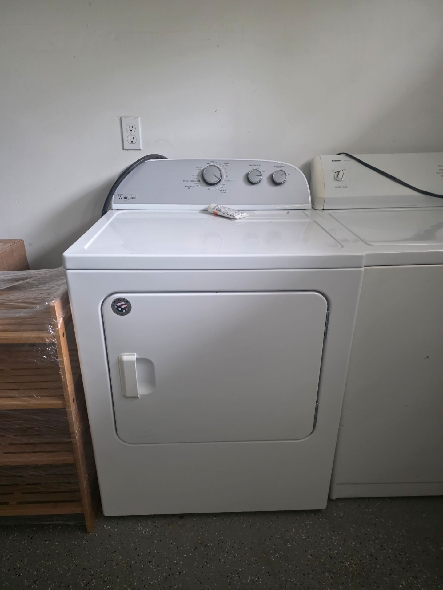 Whirlpool electric dryer