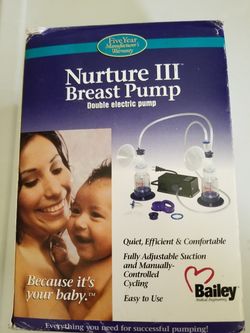 Dual electric breast pump