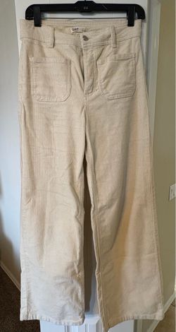 Oat Cream Corduroy Pants