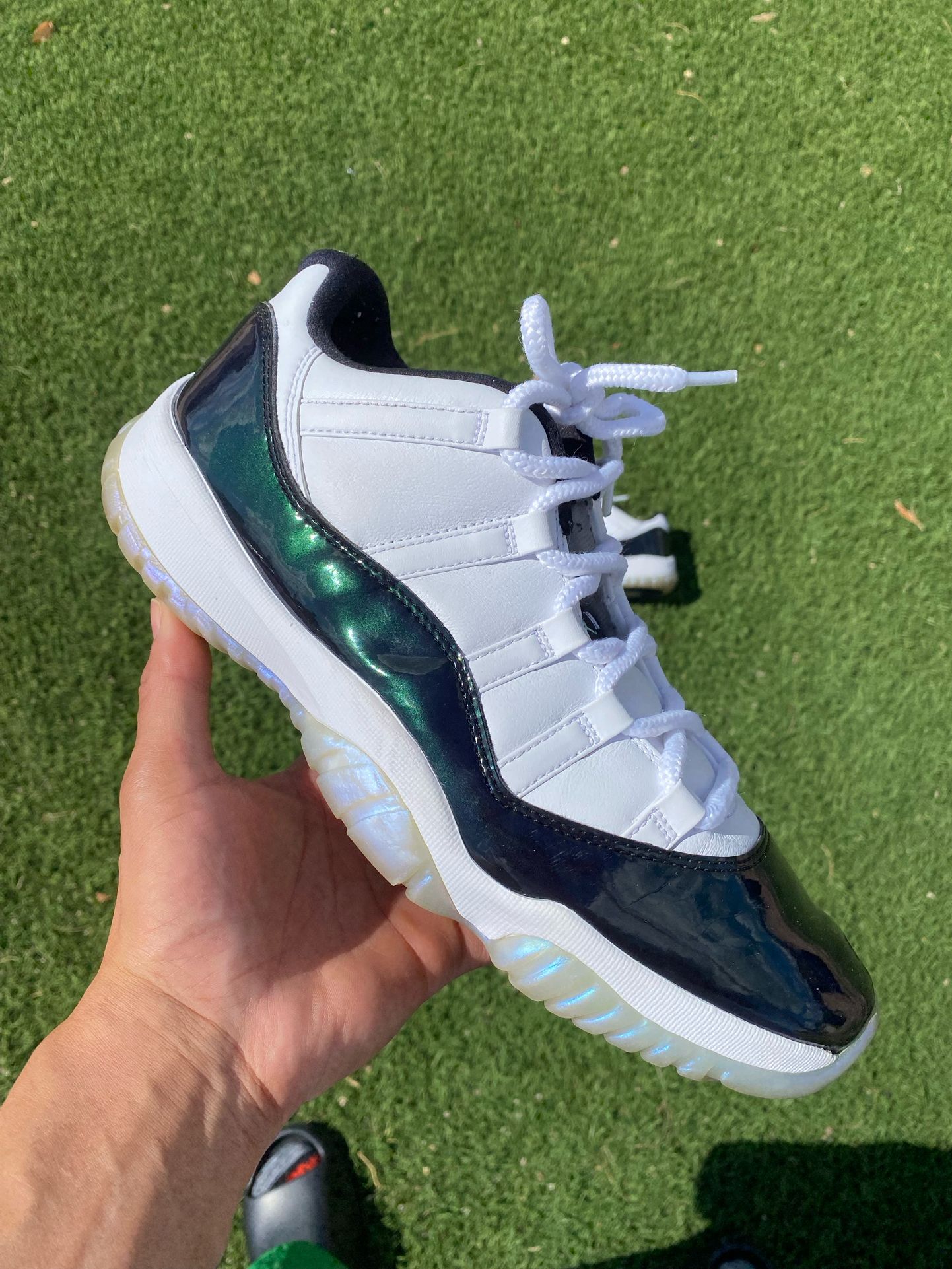 Air Jordan Retro 11s Emerald Easter $100 FIRM
