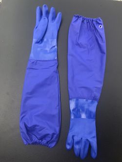 Utility gloves long sleeve 27 inches long Waterproof New!