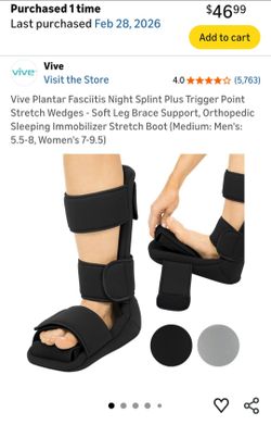 Plantar Fasciitis night splints