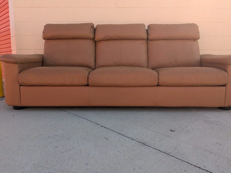 Leather Couch Sofa