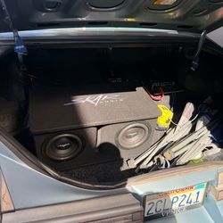 8inch subwoofers skar audio