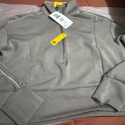 Women's Sandwash Half Zip Pull Over 