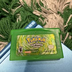 Gameboy Advance Pokemon LeafGreen Game