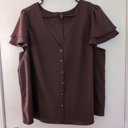 Shein Curve Blouse