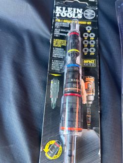 KLEIN 7-in-one IMPACT FLIP SOCKET SET