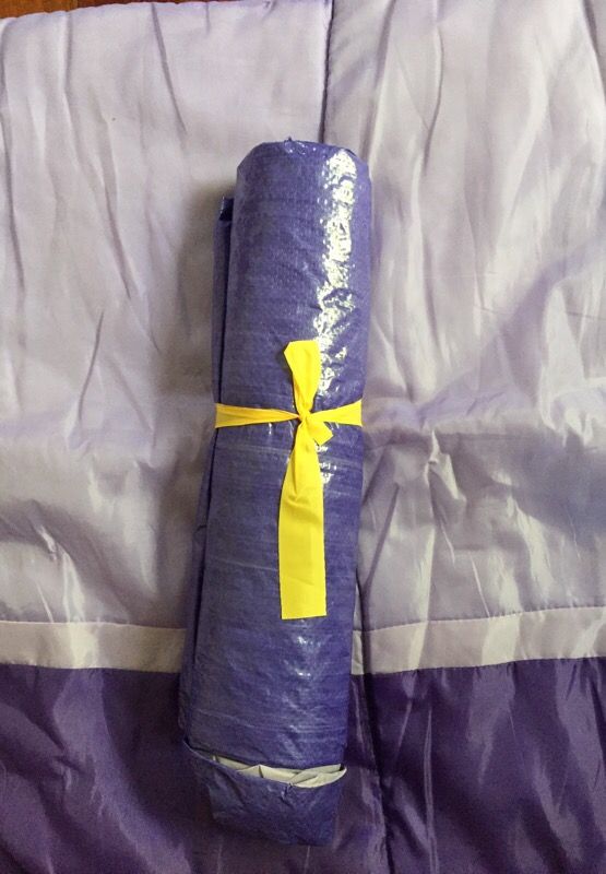 Kids sleeping bag and tent. Like new.