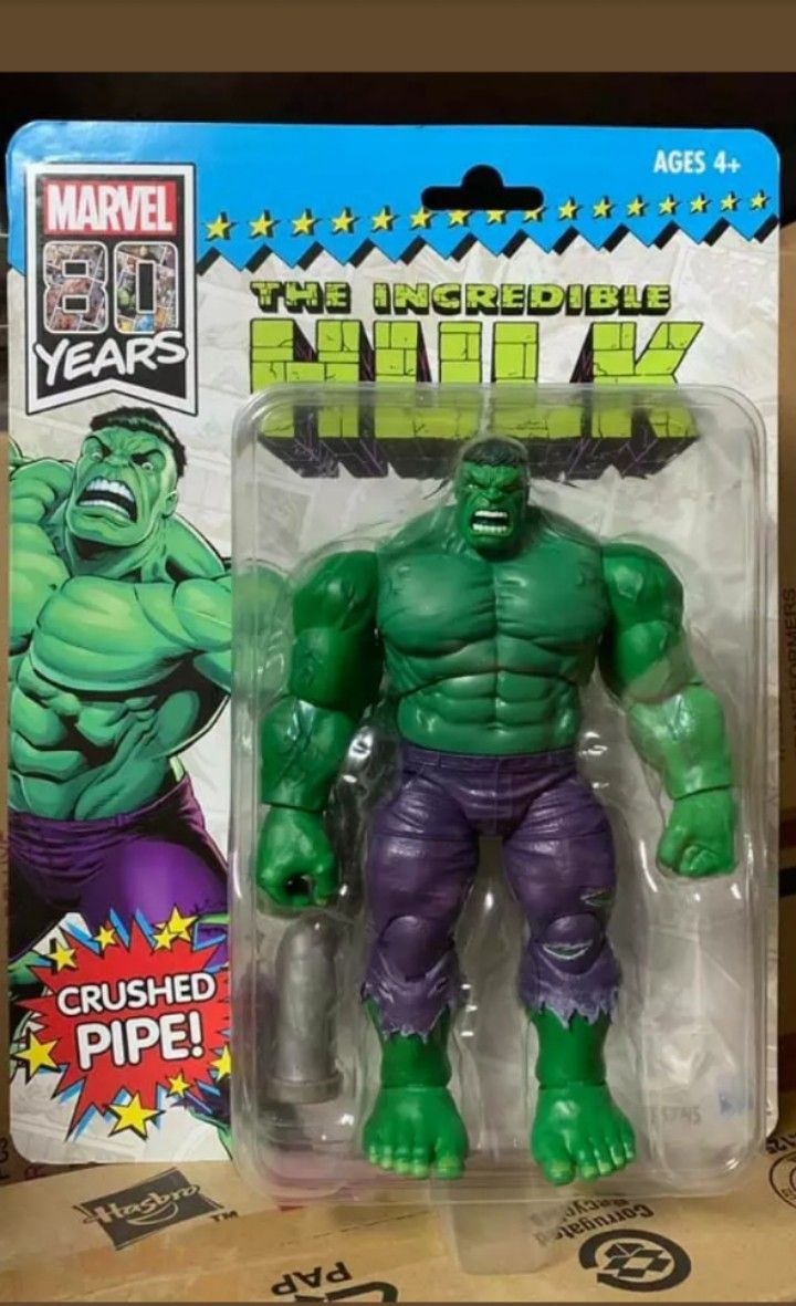 Exclusive SDCC Marvel Legends Hulk Collectible Action Figure Toy