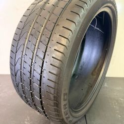 V873  295 35 21 103Y   Pirelli Pzero  One Used Tire 70% Life 