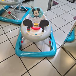 Disney Baby Mickey Mouse Original 2-in-1 Infant Activity Walker