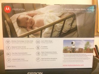 Motorola portable video baby monitor brand new