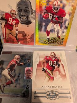 Lot of 52 SAN FRANCISCO 49ERS FOOTBALL CARDS