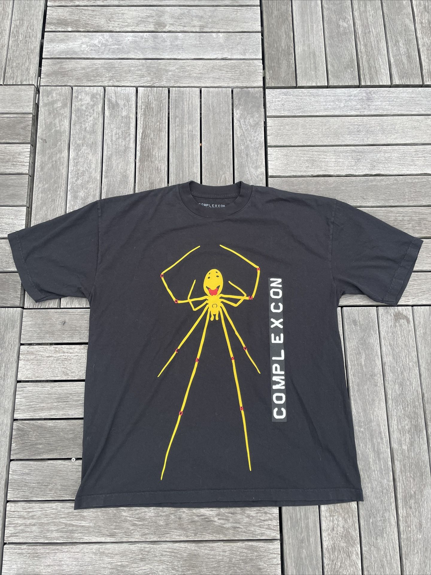 Complexcon Cactus Plant Flea Market Travis Scott Spider Short Sleeve T-Shirt XL
