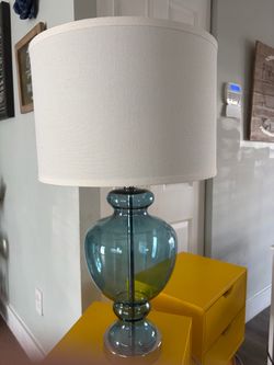 Lamp and side tables