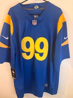 Los Angeles Rams Aaron Donald #99 Royal Blue Home Jersey – XL