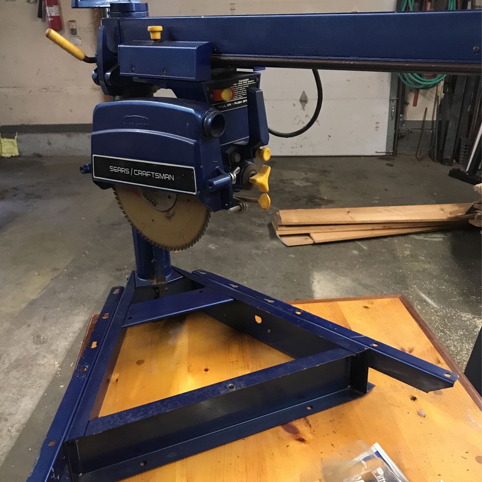 Sears/Craftsman 10” Radial Arm Saw