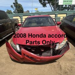 2008 Honda Accord Parts Only 
