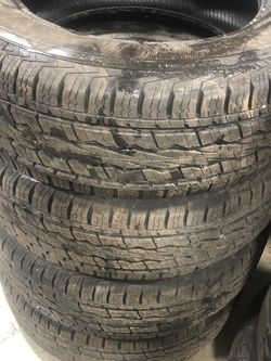 A Set Of Used Tires 245/70R16 Like New For $300💵✅Mounted And Balanced Included For