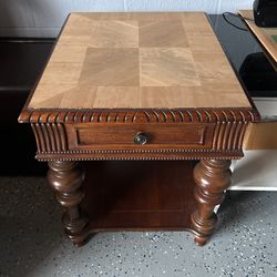 Solid Wood And Table