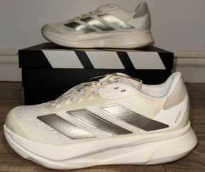 Adidas Women's White and Cream Trainers