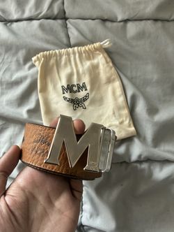 MCM Men's Belt Reversible Worn 1x